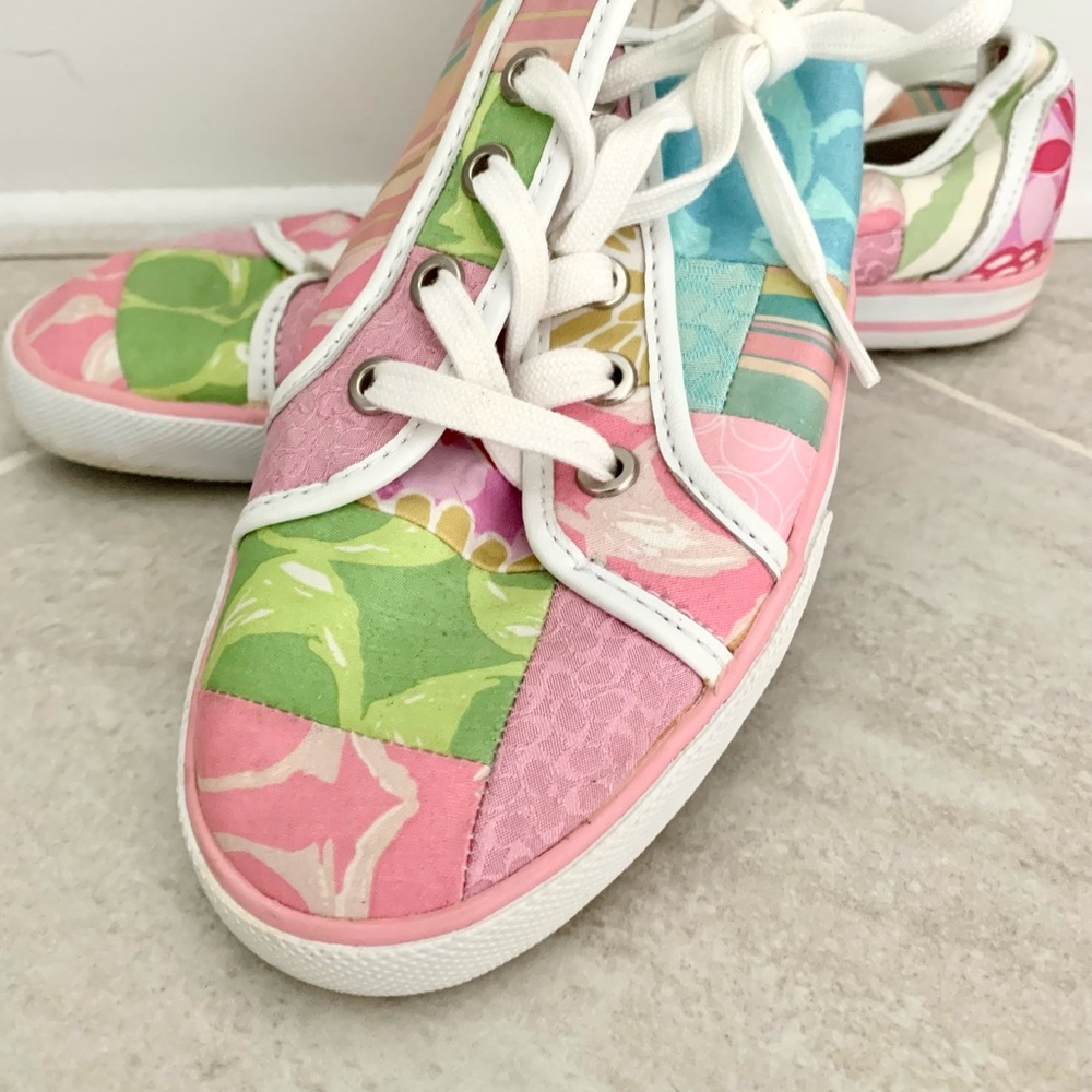 Coach Patchwork Sneakers - image 2